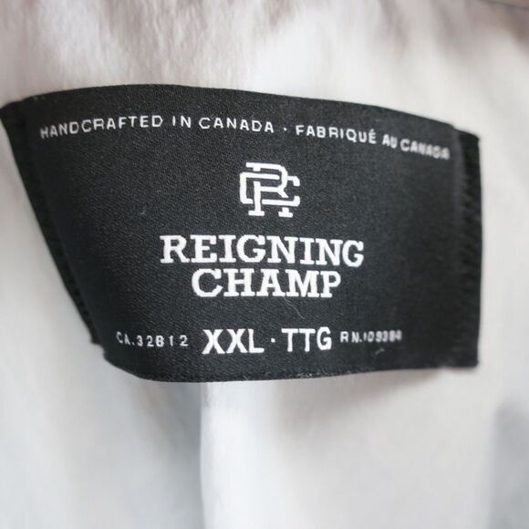 Reigning Champ Full Zip Jacket Mens 2XL XXL Gray - Picture 12 of 13